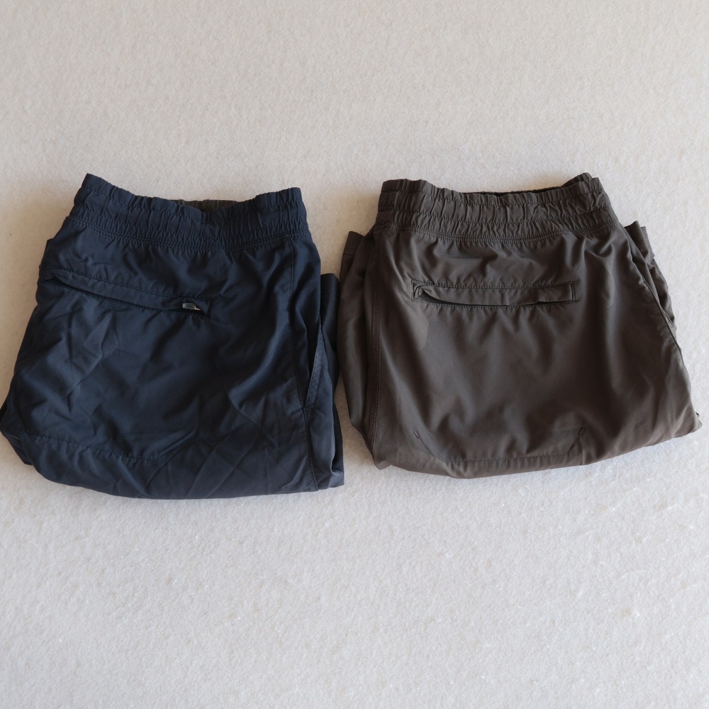 Rhone Mako Shorts Bundle Navy Blue and Grey Mens Size L 9 Inch Inseam 2 Pack